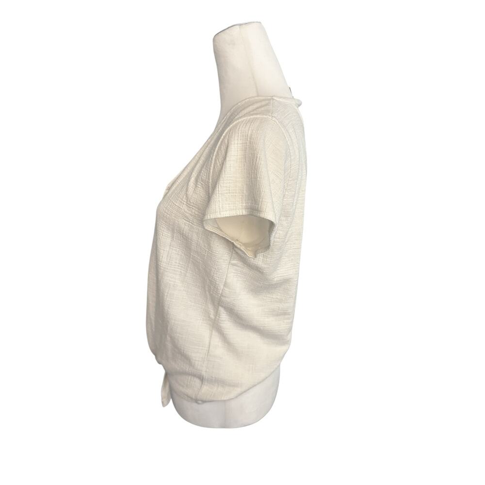 J. Crew Factory Small White Cap Sleeve Top - Picture 5 of 5